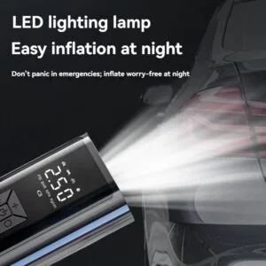 Pam Tayar Kereta Tanpa Wayar Mudah Alih, Power Bank Kecemasan Digital Serbaguna Berkualiti Tinggi