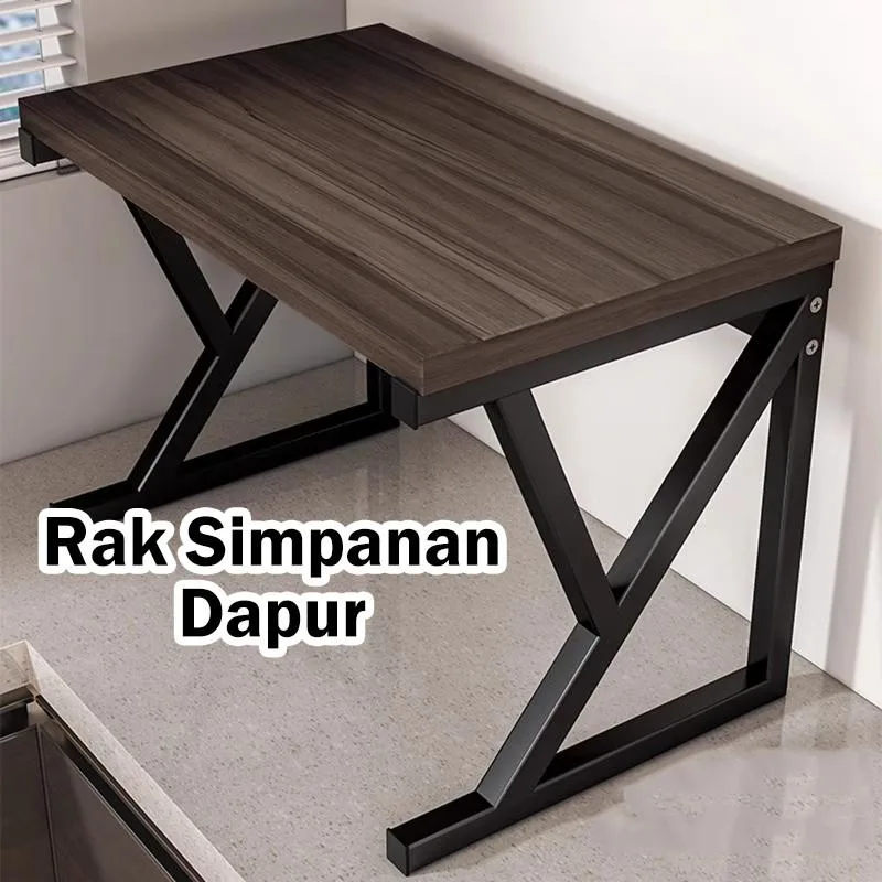 Rak Microwave Berbilang Tingkat Multifungsi Untuk Perasa & Ketuhar