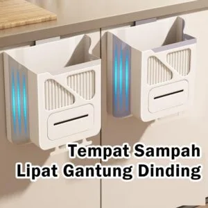 Tong Sampah Boleh Lipat Gantung Dapur Pintu Kabinet Kreatif Klasifikasi Tebal Kegunaan Rumah