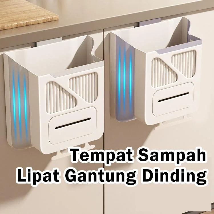 Tong Sampah Boleh Lipat Gantung Dapur Pintu Kabinet Kreatif Klasifikasi Tebal Kegunaan Rumah