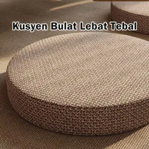 Kusyen Meditasi Gaya Jepun Boleh Cuci Untuk Rumah Tingkap Balkoni Tatami Tebal
