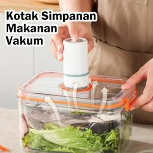 Balang Vakum Elektrik Gred Makanan Bekas Simpanan Biji Kopi Plastik Kedap Udara
