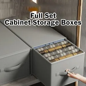 Kotak Penyimpanan Almari Laci Fabric Organizer Pakaian Seluar Baju Terbaru