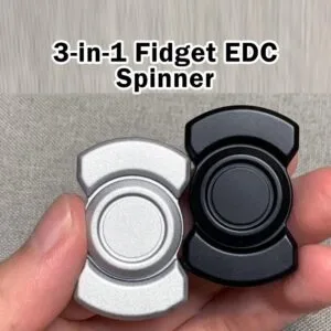 Fidget Spinner 3-in-1 Reka Bentuk Rama-rama Tiga Badan