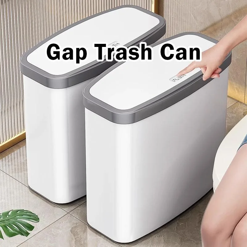 Tong Sampah Tekan Mewah Ringan Untuk Rumah Khas Tandas Bilik Air Ruang Sempit Ruang Tamu Dapur Berpenutup
