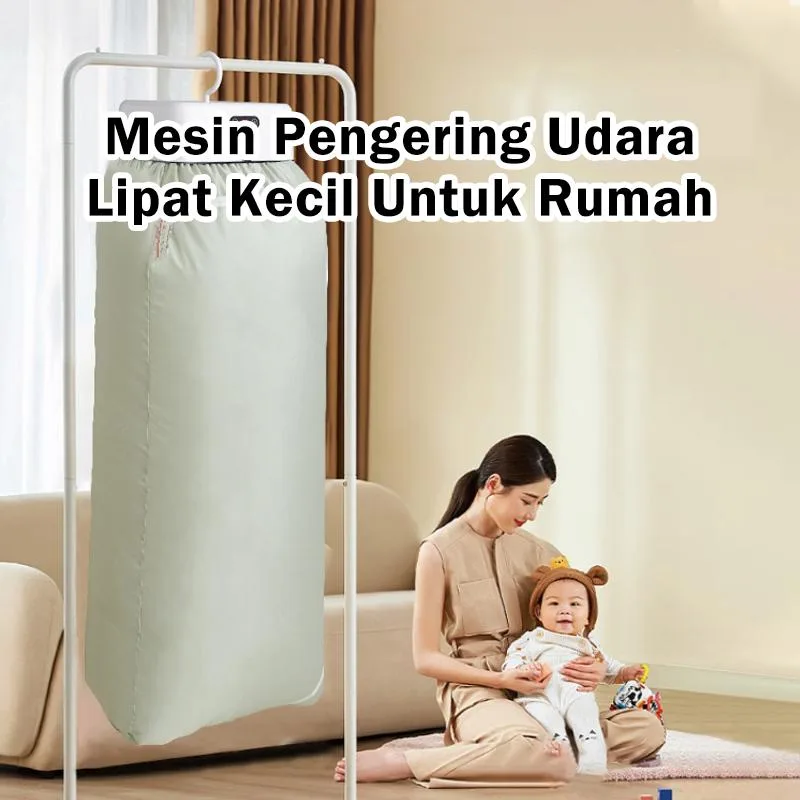 Mesin Pengering Pakaian Bayi Lipat Portable Mini – Pengering Baju Praktis untuk Rumah & Perjalanan