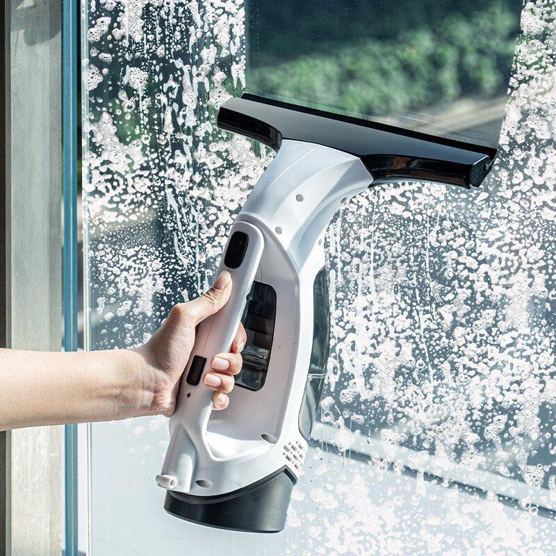 Pembersih Tingkap Elektrik Baharu Pegang Tangan Alat Pembersih Kaca Sedutan Kuat Mudah Alih Untuk Kegunaan Rumah