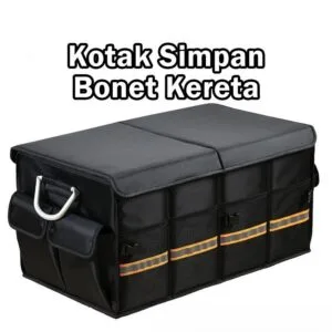 Car Storage Box, Foldable Vehicle Trunk Organizer, Versatile Outdoor Storage Box