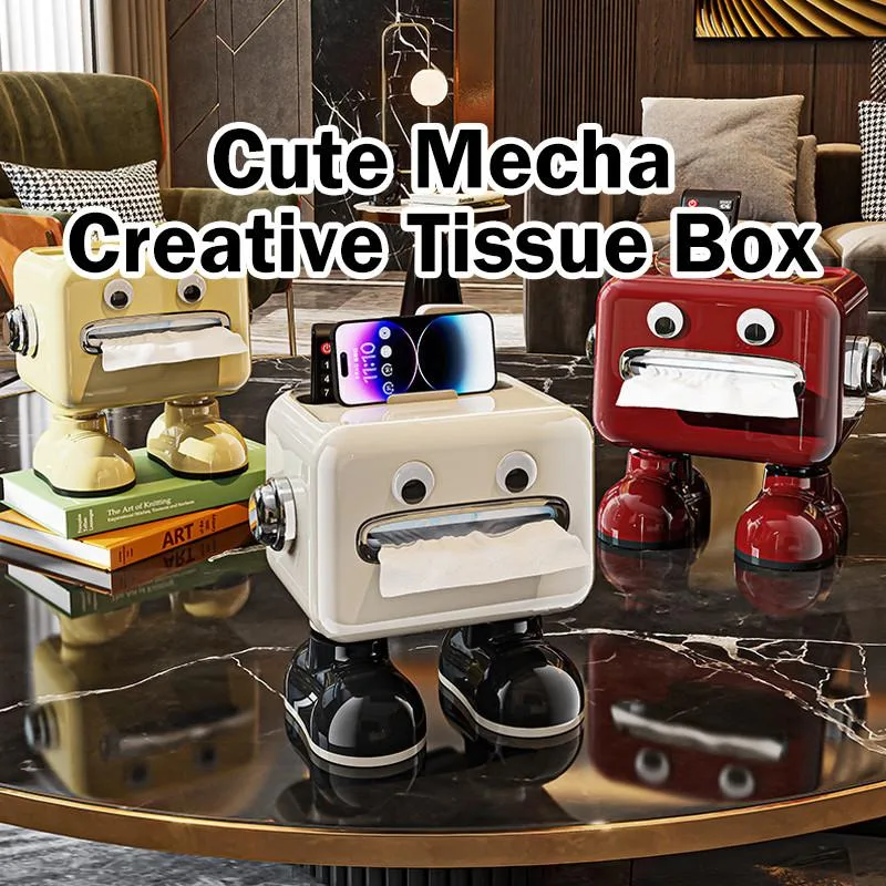 Multi Function Flip Top Tissue Box Holder Desktop Storage Organizer For Living Room Dining Room Kotak Tisu