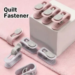 1PC Needle Free Quilt Clip Thumb Buckle Bed Sheet Duvet Cover Fastener AntiSlip Sock Holder Penyangkut selimut