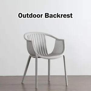 Plastic Chair Outdoor PP Leisure Chair Living Room Armchair Lazy Chair Kerusi plastik