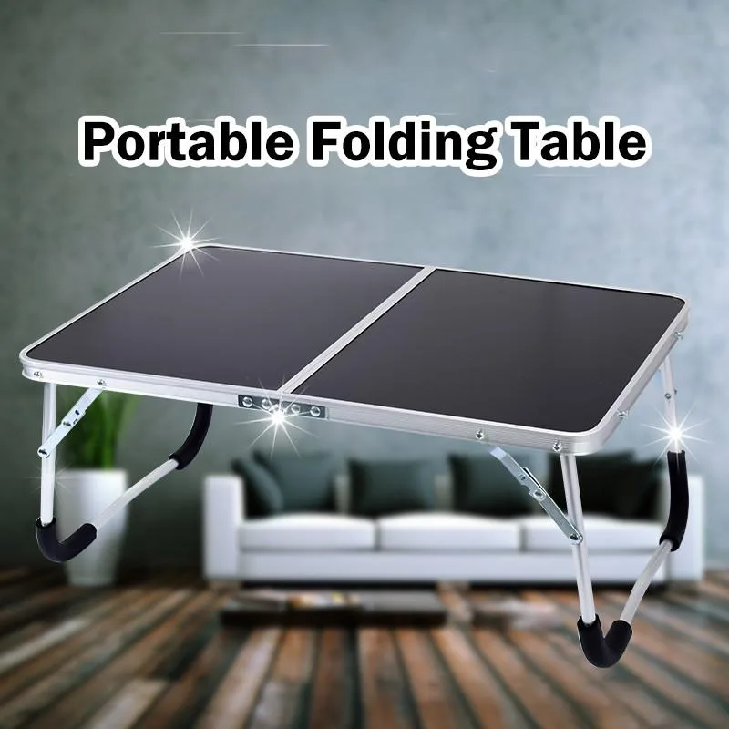 Portable Foldable Camping Table Lightweight Laptop Desk Mini Bedside Study Outdoor Travel Home Meja Lipat Perkhemahan