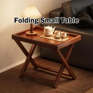 Folding Small Table Outdoor Picnic Portable Mini Side Table Meja Lipat Kecil