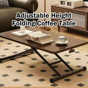 Adjustable Foldable Coffee Table Portable Laptop Desk Mobile Dining Office Home Meja Kopi
