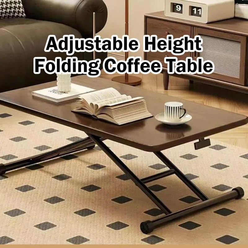 Adjustable Foldable Coffee Table Portable Laptop Desk Mobile Dining Office Home Meja Kopi