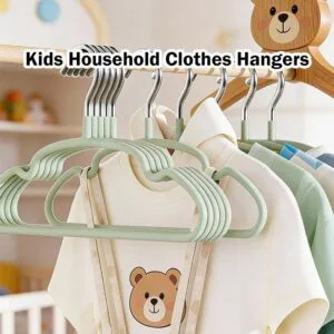 Kids Baby Hanger Anti Slip Thickened Non Mark Children Clothes Rack Home Laundry Penyangkut Baju kanak-kanak