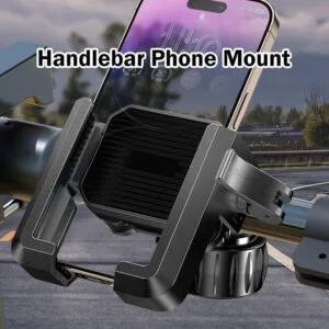 Shock Absorbing Phone Navigation Mount For Electric Motorcycle And Bicycle Pemegang Telefon