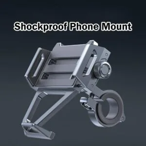 Shockproof Handlebar Phone Navigation Mount For Motorcycle Electric Bike And Bicycle Riding Pemegang Telefon