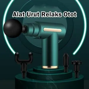 Mini Percussion Massage Gun Portable Electric Massager for Muscle Relaxation Handheld Senjata Urut Elektrik