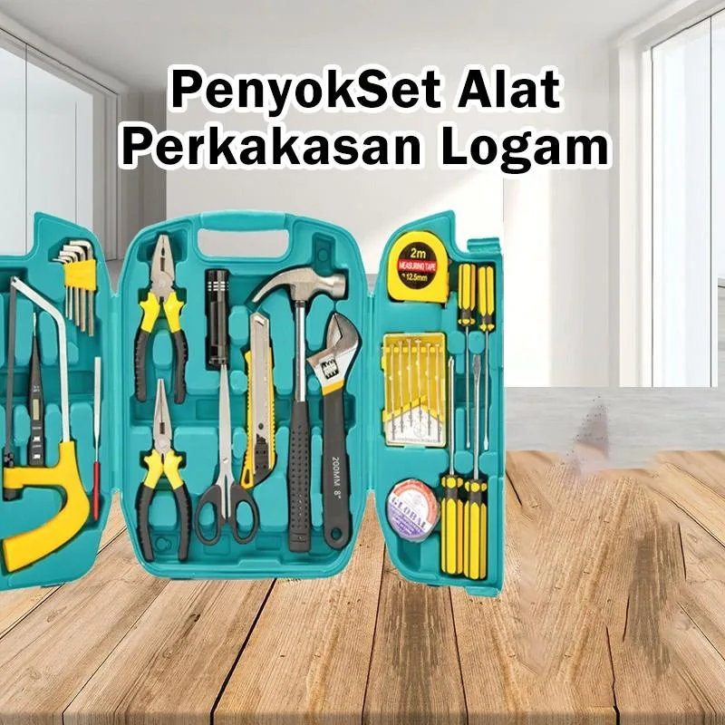 Home Hardware Tool Set Small Maintenance Combination Manual Tool Car Hammer Kit Set Alat Perkakasan
