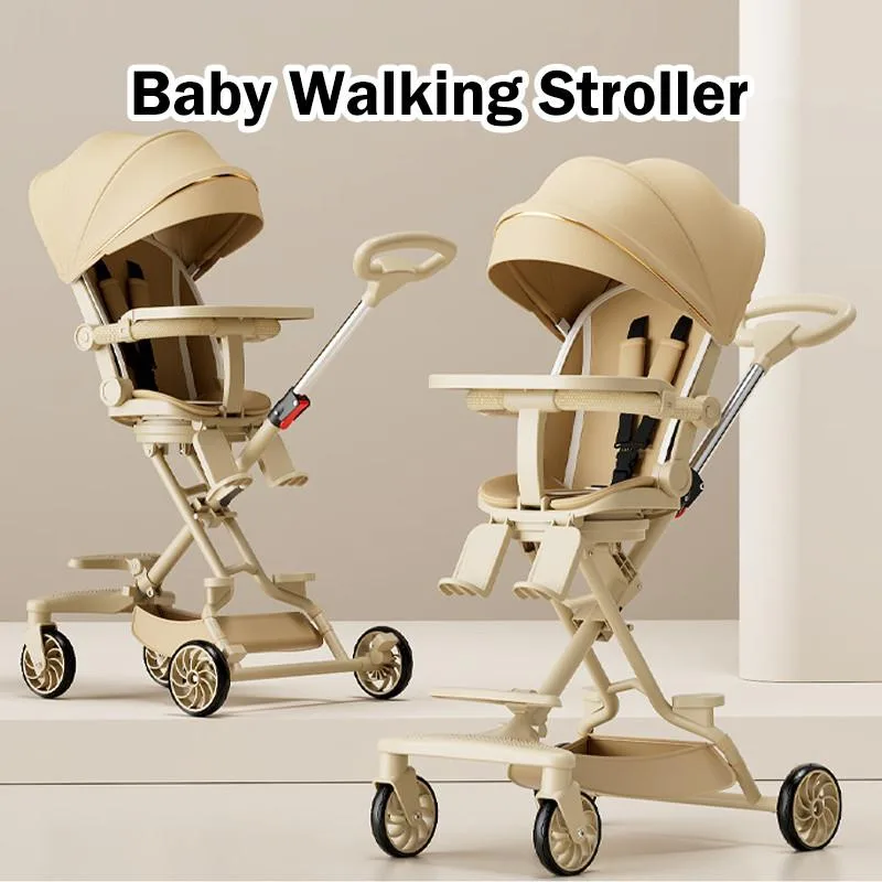 Lightweight Foldable Reversible Baby Stroller Sit And Lie Outdoor Kids Pushchair Stroller Kereta Sorong Bayi