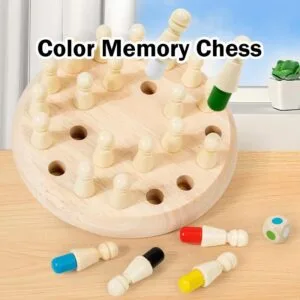 Color Memory Chess Concentration Training Educational Brain Game For Kids Parent Child Desktop Toy Catur Ingatan
