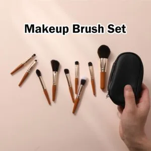 Makeup Brush Set Portable Travel Complete Brushes Kit For Beginners Set Berus Solek