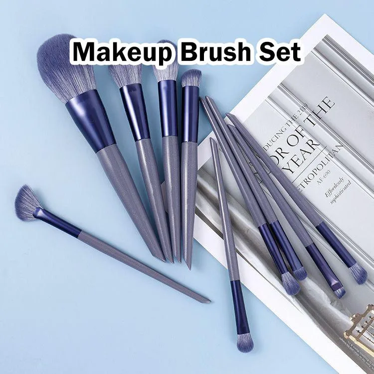 Makeup Brush Set Complete Eyeshadow Blush Powder Brushes Cosmetic Tools For Beginners Set Berus Solek