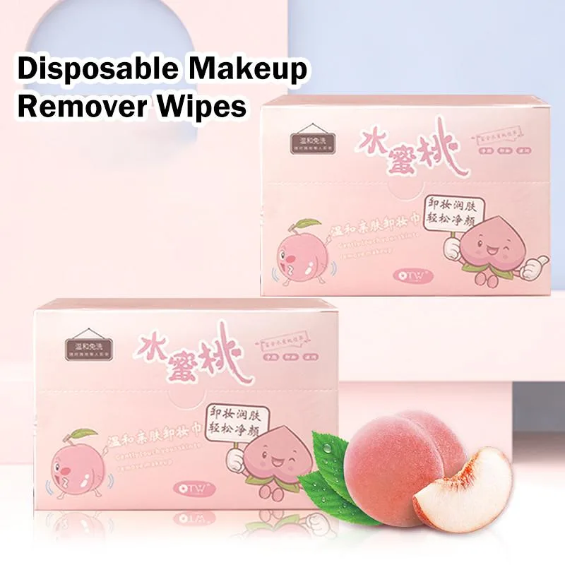 Individually Packed Makeup Remover Wipes Gentle Deep Facial Cleansing Travel Portable Tisu Penghapus Solek