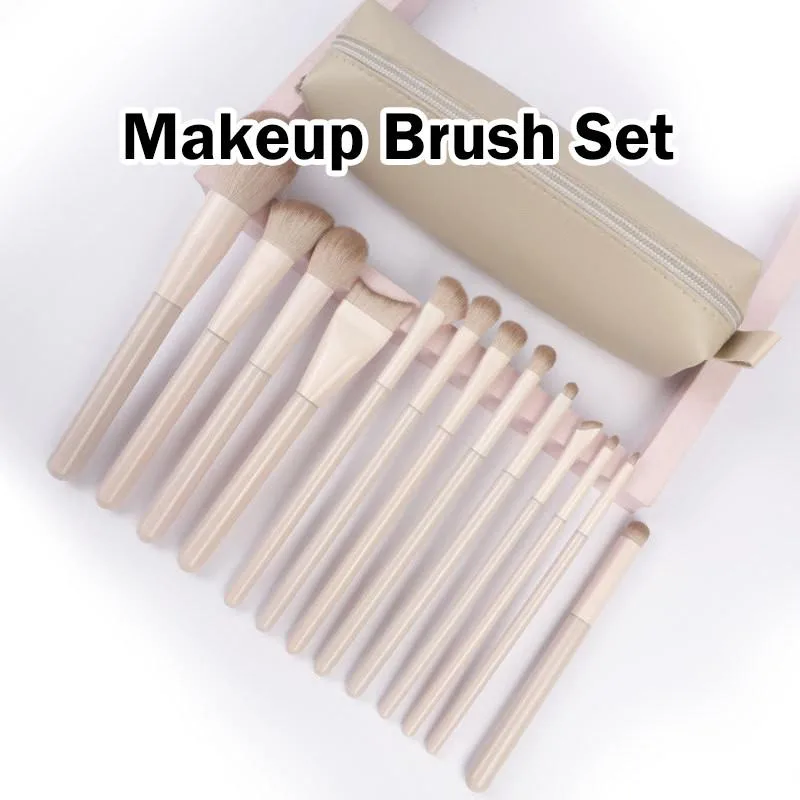 Makeup Brush Set Eyeshadow Blush Contour Nose Shadow Powder Brushes Complete Kit Set Berus Solek