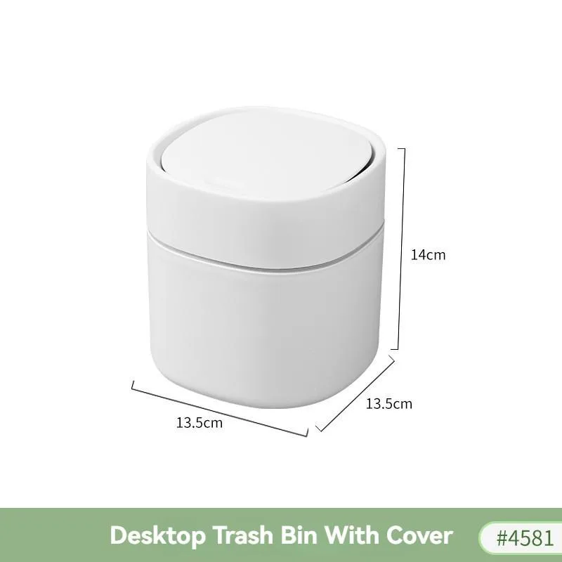 Tong Sampah Mini Desktop Kreatif Untuk Ruang Tamu Bilik Tidur Meja Solek - Image 2