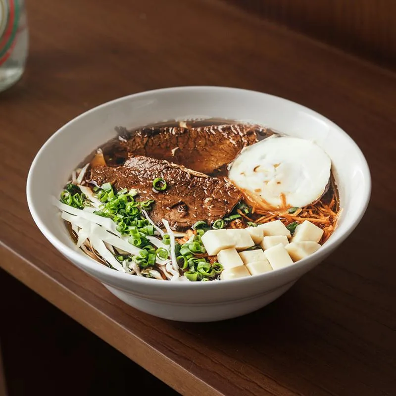 Ceramic Underglaze Salad Bowl Dessert Bowl Home Dinnerware Tableware Mangkuk Salad Sayur - Image 2