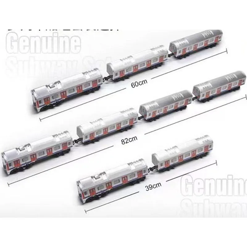 Kids Electric Track Train Toy Retro High Speed Rail Simulation For Boys Kereta Api Mainan Berlandasan - Image 2