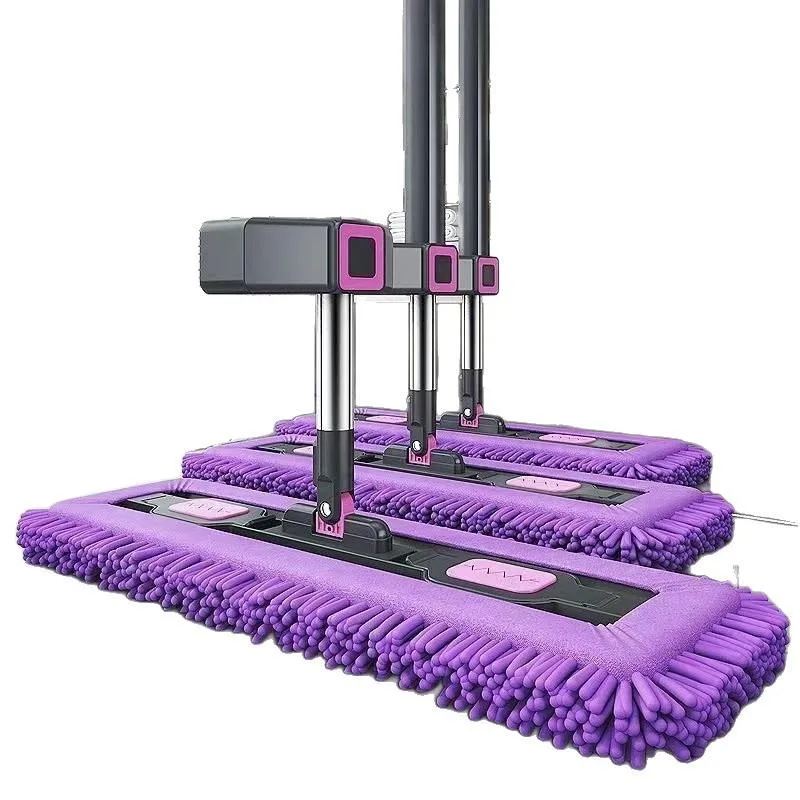 No Hand Wash Mop Lazy Wet Dry Dual Use Floor Cleaning Mop for Home Mop Tanpa Basuh Tangan - Image 2