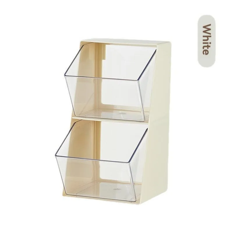 Transparent Tea Bag Storage Box Desktop Coffee Organizer for Office Pantry Kotak Simpanan uncang teh - Image 2