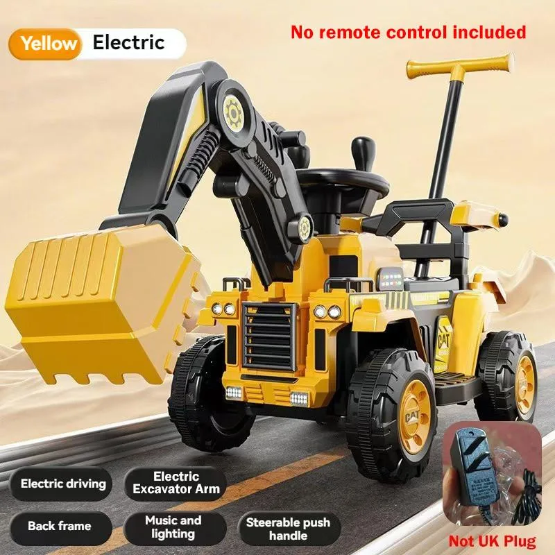 Large Electric Excavator Toy for Kids Rechargeable Construction Digger Truck Engineering Vehicle Jengkaut Elektrik - Image 2