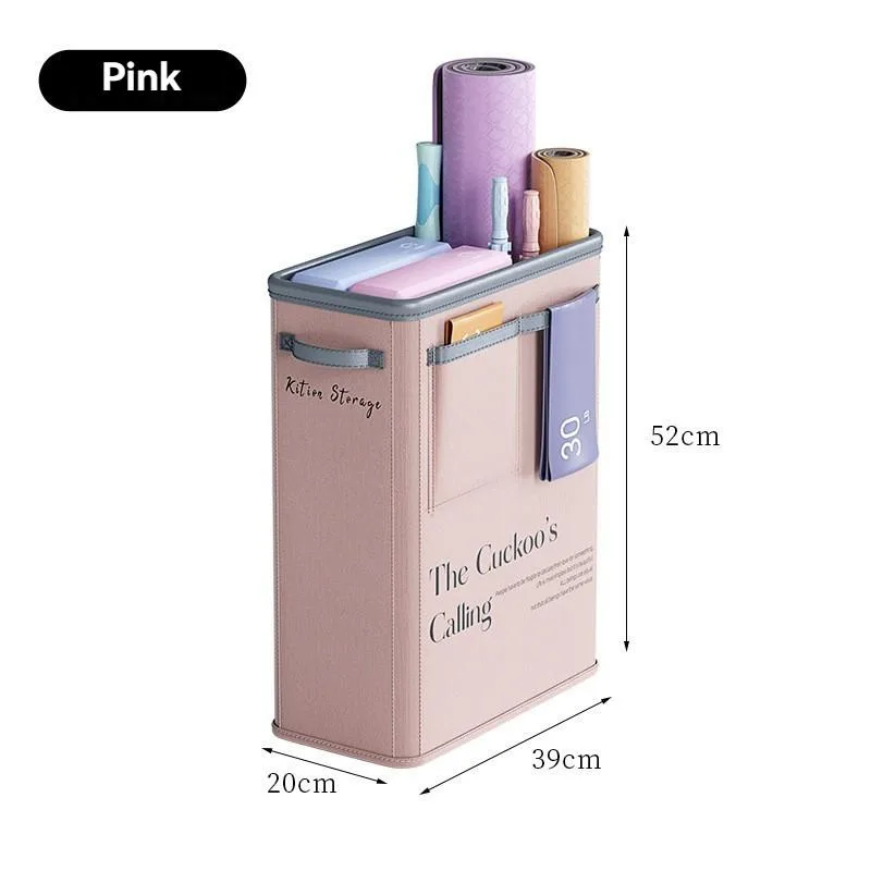 Foldable Yoga Storage Box Sports Equipment Organizer Basket Home Storage Bin Kotak Penyimpanan Yoga Boleh Lipat - Image 2