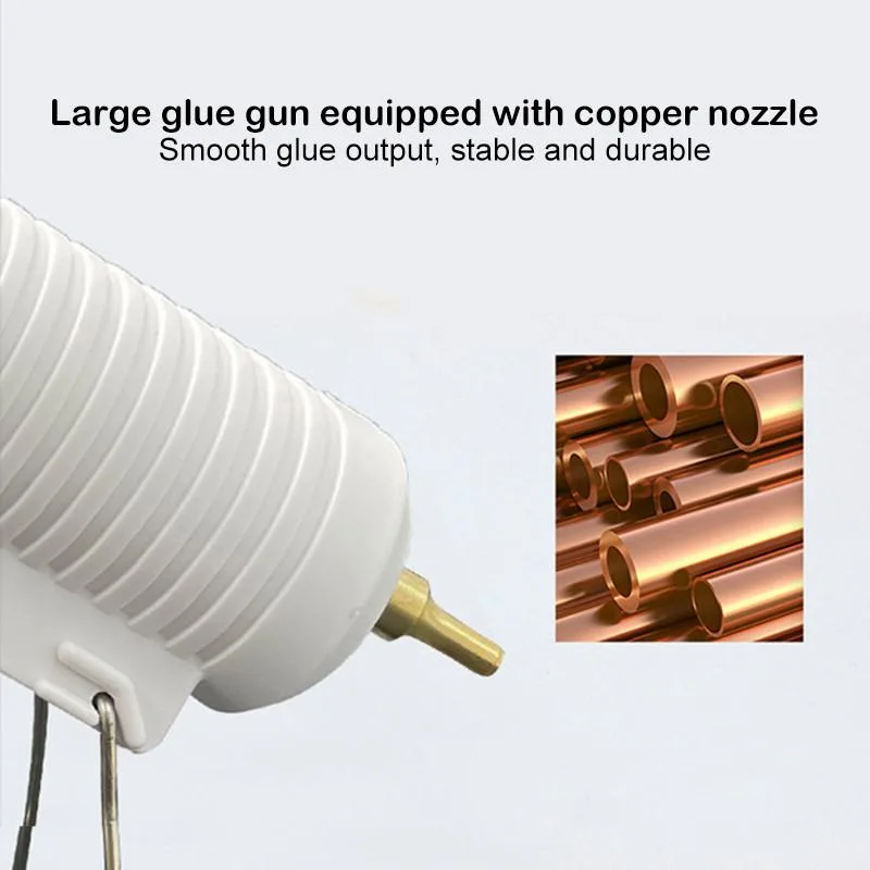 High Power Adjustable Temperature Hot Glue Gun Digital Display Pistol Gam Panas - Image 2