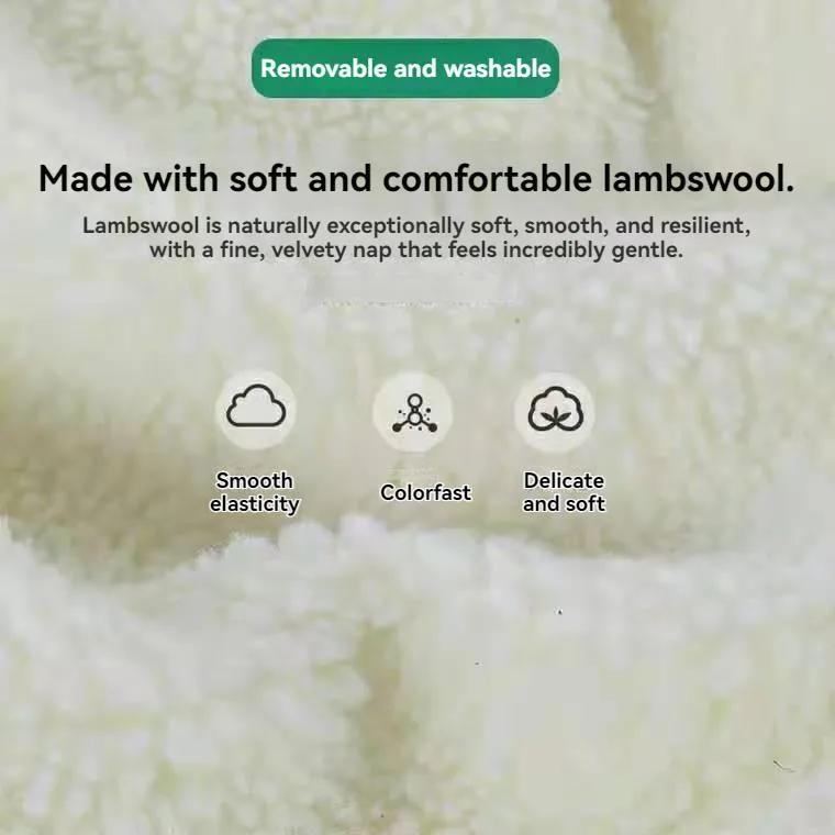 Fluffy Sherpa Lamb Wool Bean Bag Sofa Single Seater Leisure Tatami Floor Chair For Living Room Kerusi Bean Bag - Image 2