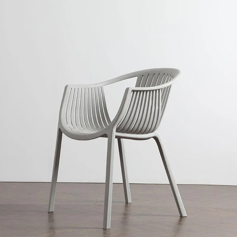 Plastic Chair Outdoor PP Leisure Chair Living Room Armchair Lazy Chair Kerusi plastik - Image 2