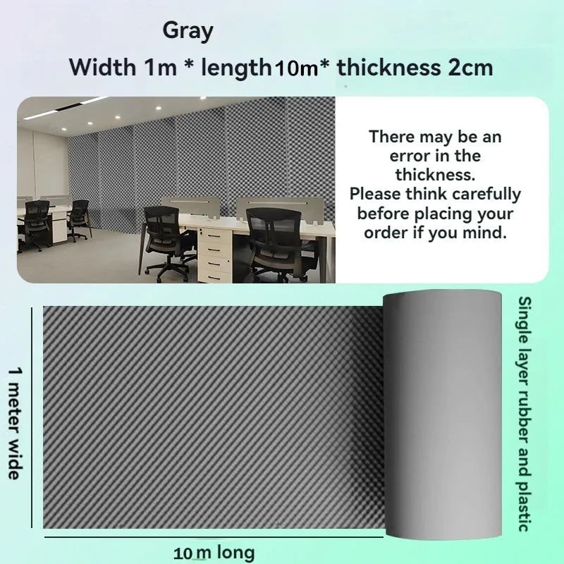 Soundproof Foam Wall Panel Acoustic Absorption Noise Reduction For Bedroom Home Studio Drum Room Busa Penyerap Bunyi - Image 2