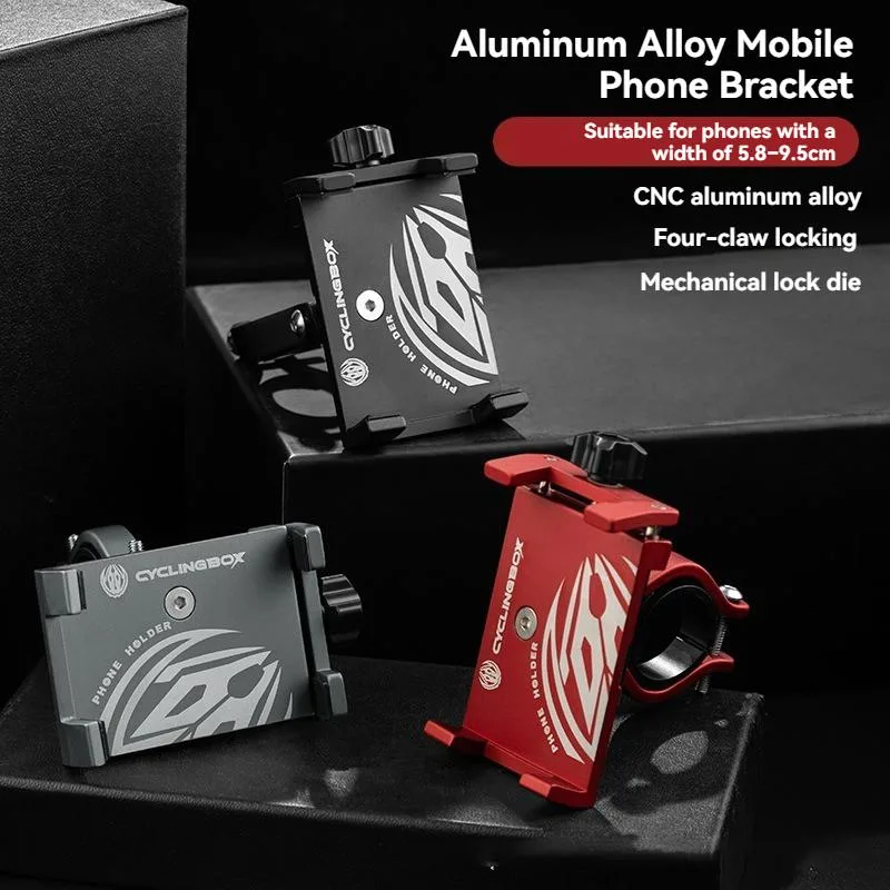 Four Claw Shockproof Anti Drop Portable Phone Navigation Mount For Mountain Bike Bicycle Pemegang Telefon - Image 2