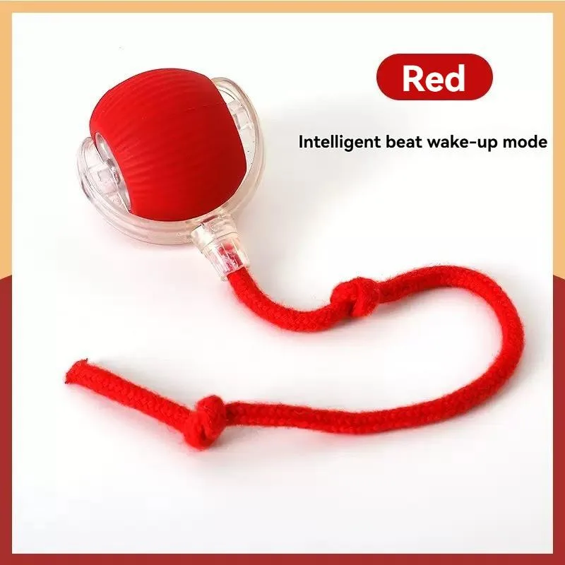 Smart Cat Teaser Ball Automatic Interactive Pet Toy Self-play Boredom Relief Pet Supplies Bola Mainan Kucing - Image 2