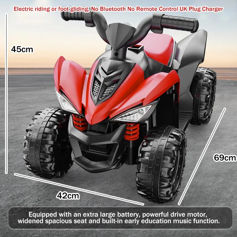 Kids Electric Four Wheel Beach Buggy Ride On Toy Vehicle For Kids Can Sit Rider Buggy Elektrik Pantai - Image 2