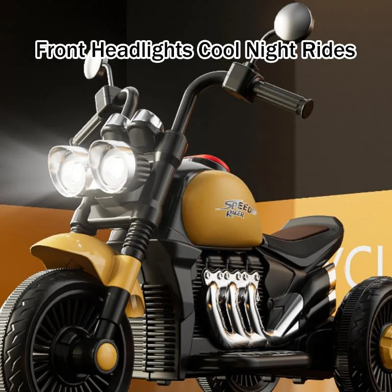 Kids Electric Motorcycle Rechargeable Tricycle Remote Control Toy Car Baby Electric Scooter Motosikal Elektrik - Image 2