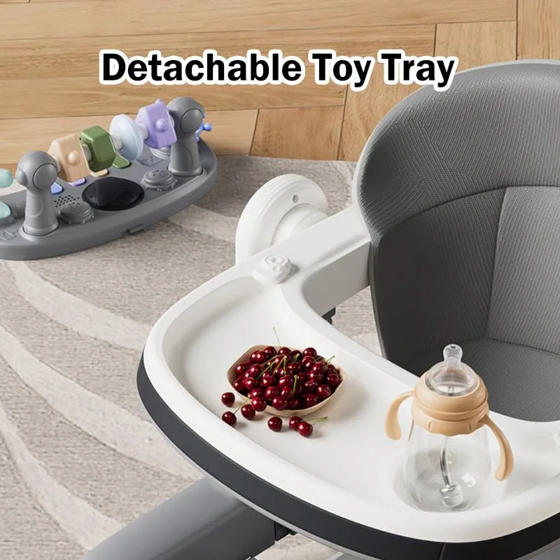 Multifunctional Foldable Height Adjustable Baby Walker With Music For Toddlers Kereta Jalan Bayi - Image 2