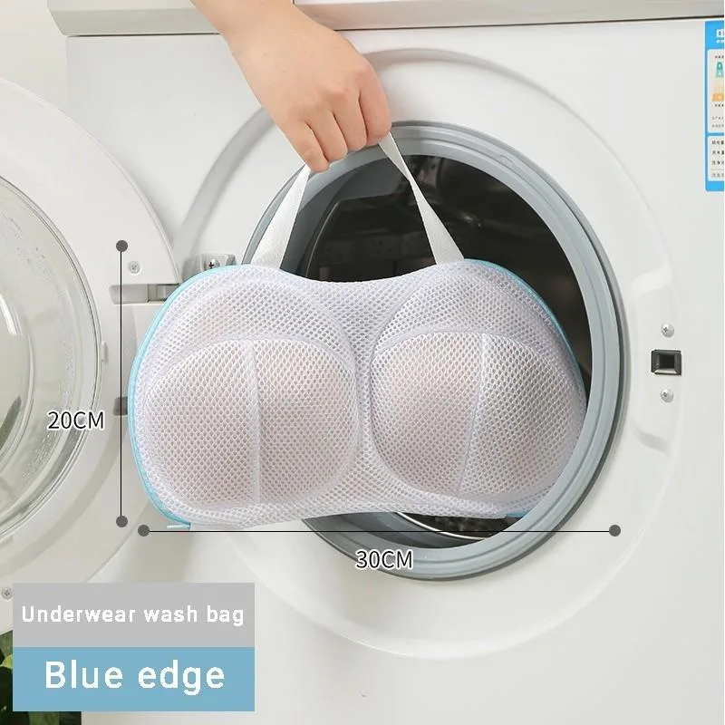 Beg Basuh Bra Jaring Tahan Lasak, Poliester Anti-Deformasi dengan Penutupan Zip - Image 2