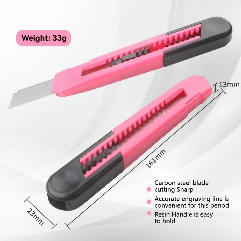 Set Alat Wanita 39 Keping Warna Merah Jambu, Set Pemutar Skru & Peralatan Baiki Rumah Manual - Image 2