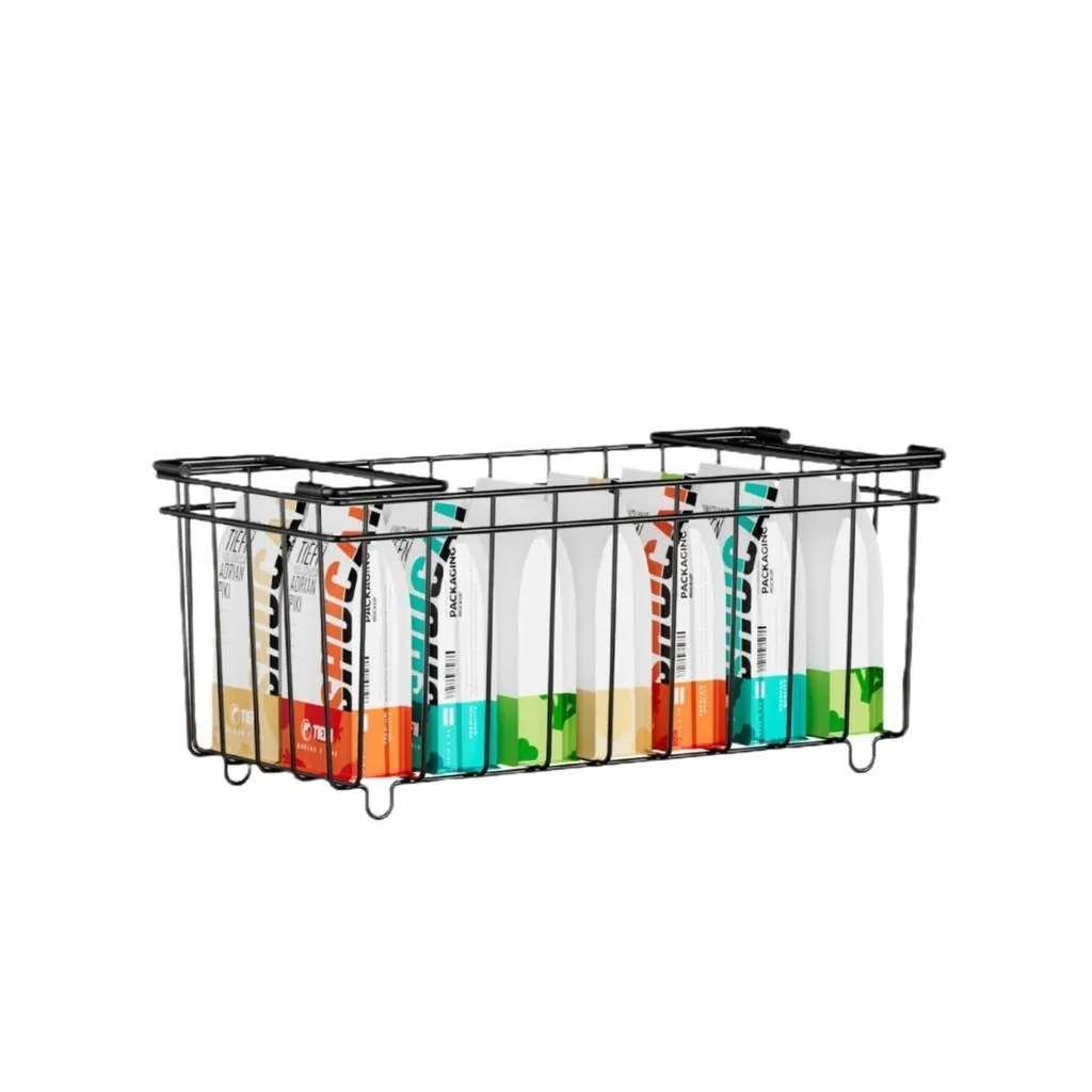 Rak Penyimpanan Peti Sejuk Tetap Bakul Beku Laci Kabinet Dapur Organizer Serbaguna - Image 3