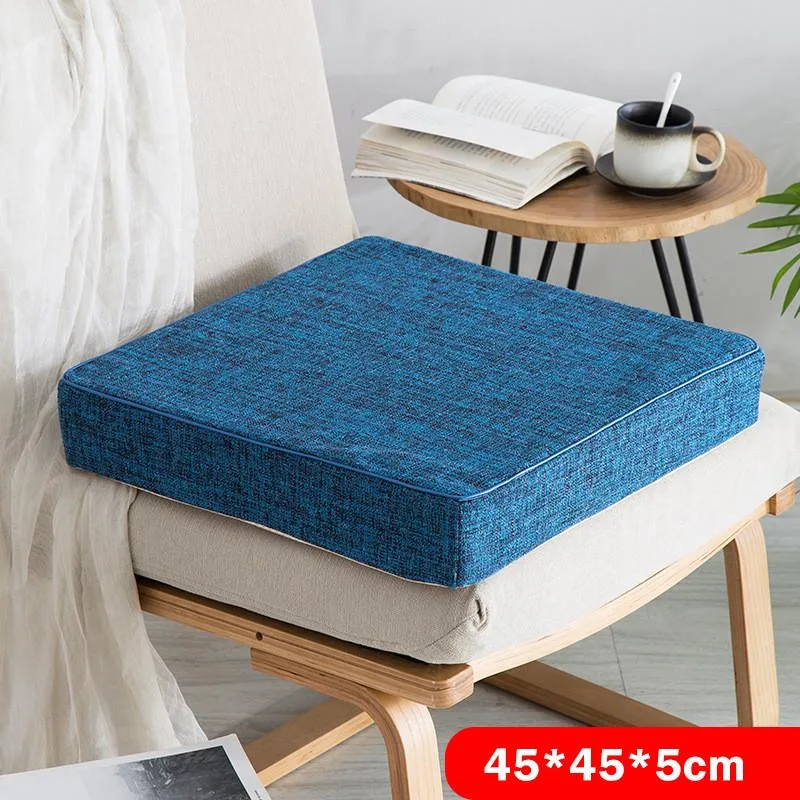 Kusyen Span 35D Padu Lebih Keras Untuk Sofa Kerusi Kayu Merah Tatami Balkoni Empuk Tebal Tahan Lasak Serbaguna - Image 3